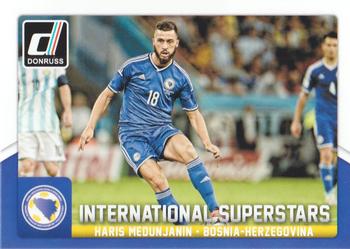 2015 Donruss - International Superstars #67 Haris Medunjanin Front