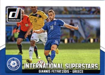 2015 Donruss - International Superstars #71 Giannis Fetfatzidis Front