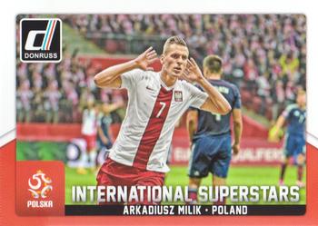 2015 Donruss - International Superstars #72 Arkadiusz Milik Front