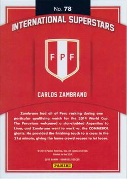 2015 Donruss - International Superstars #78 Carlos Zambrano Back