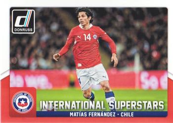 2015 Donruss - International Superstars #82 Matias Fernandez Front