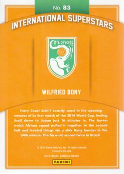 2015 Donruss - International Superstars #83 Wilfried Bony Back