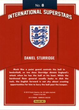 2015 Donruss - International Superstars Bronze Press Proof #8 Daniel Sturridge Back