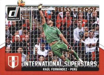 2015 Donruss - International Superstars Bronze Press Proof #84 Raul Fernandez Front