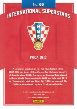 2015 Donruss - International Superstars Gold Panini Logo #66 Ivica Olic Back