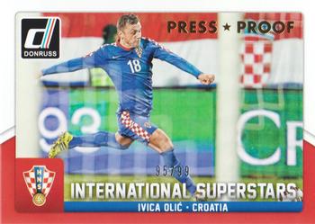2015 Donruss - International Superstars Gold Press Proof #66 Ivica Olic Front