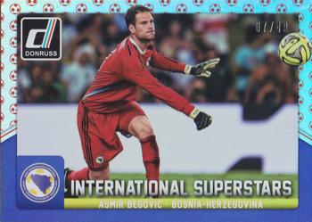 2015 Donruss - International Superstars Red Soccer Ball #5 Asmir Begovic Front