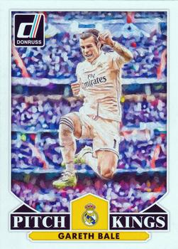 2015 Donruss - Pitch Kings #10 Gareth Bale Front