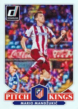 2015 Donruss - Pitch Kings #20 Mario Mandzukic Front