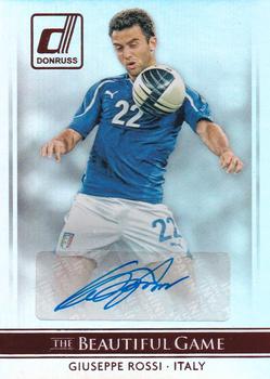 2015 Donruss - The Beautiful Game Signatures #BG-GR Giuseppe Rossi Front