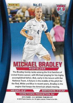 2015 Panini U.S. National Team #41 Michael Bradley Back