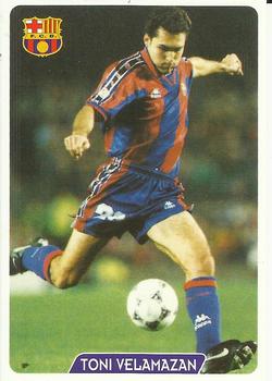 1995-96 Mundicromo Sport Las Fichas de La Liga - Ultima Hora #63b Toni Velamazan Front