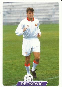 1995-96 Mundicromo Sport Las Fichas de La Liga - Ultima Hora #87a Petkovic Front