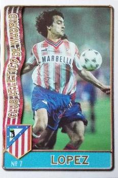 1996-97 Mundicromo Sport Las Fichas de La Liga #7 Lopez Front