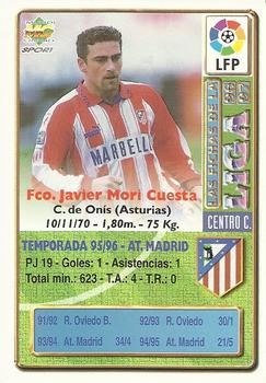 1996-97 Mundicromo Sport Las Fichas de La Liga #14 Pirri Back