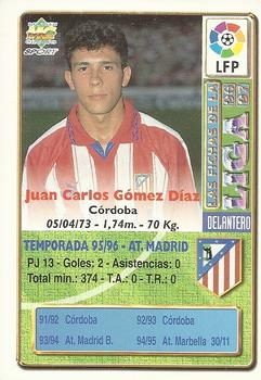 1996-97 Mundicromo Sport Las Fichas de La Liga #18 Juan Carlos Back