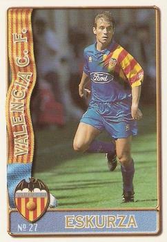 1996-97 Mundicromo Sport Las Fichas de La Liga #27 Eskurza Front