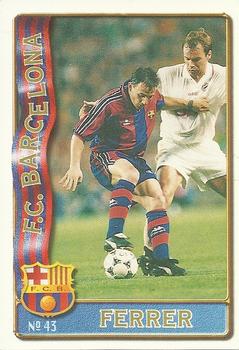 1996-97 Mundicromo Sport Las Fichas de La Liga #43 Ferrer Front