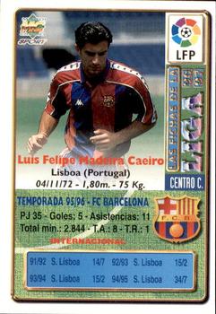 1996-97 Mundicromo Sport Las Fichas de La Liga #51 Figo Back