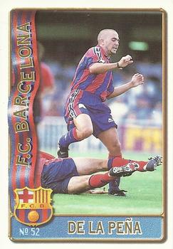 1996-97 Mundicromo Sport Las Fichas de La Liga #52 De la Pena Front