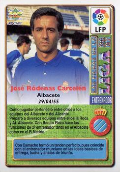 1996-97 Mundicromo Sport Las Fichas de La Liga #56 Carcelen Back