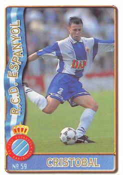 1996-97 Mundicromo Sport Las Fichas de La Liga #59a Cristobal Front