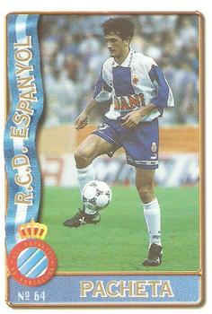 1996-97 Mundicromo Sport Las Fichas de La Liga #64a Pacheta Front