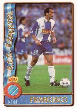 1996-97 Mundicromo Sport Las Fichas de La Liga #64b Francisco Front