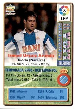 1996-97 Mundicromo Sport Las Fichas de La Liga #71 Urzaiz Back