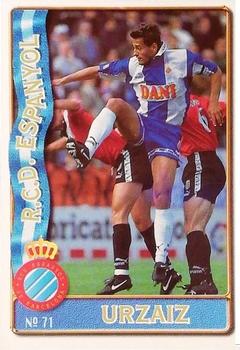 1996-97 Mundicromo Sport Las Fichas de La Liga #71 Urzaiz Front