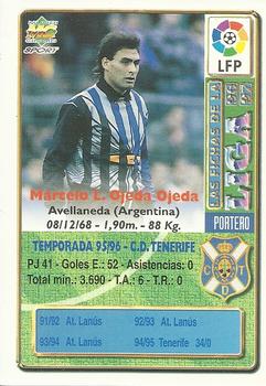 1996-97 Mundicromo Sport Las Fichas de La Liga #75 Ojeda Back