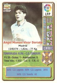 1996-97 Mundicromo Sport Las Fichas de La Liga #89a Vivar Dorado Back