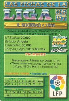 1996-97 Mundicromo Sport Las Fichas de La Liga #109 Escudo Back