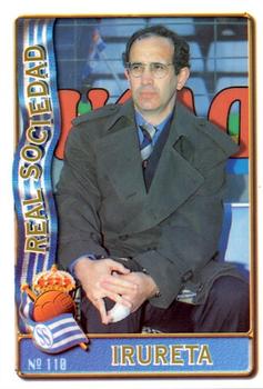 1996-97 Mundicromo Sport Las Fichas de La Liga #110 Irureta Front