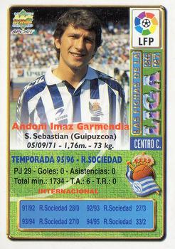 1996-97 Mundicromo Sport Las Fichas de La Liga #119 Imaz Back