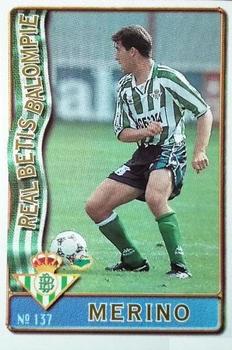 1996-97 Mundicromo Sport Las Fichas de La Liga #137 Merino Front