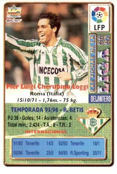 1996-97 Mundicromo Sport Las Fichas de La Liga #141 Pier Back