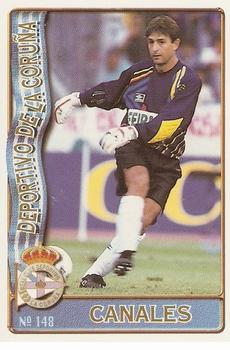 1996-97 Mundicromo Sport Las Fichas de La Liga #148 Canales Front