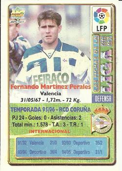 1996-97 Mundicromo Sport Las Fichas de La Liga #153 Nando Back