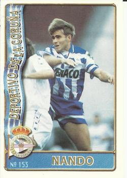 1996-97 Mundicromo Sport Las Fichas de La Liga #153 Nando Front