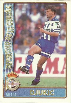 1996-97 Mundicromo Sport Las Fichas de La Liga #154 Djukic Front