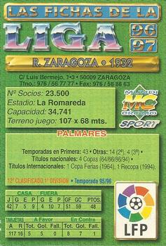 1996-97 Mundicromo Sport Las Fichas de La Liga #199 Escudo Back