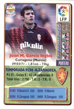 1996-97 Mundicromo Sport Las Fichas de La Liga #201 Juanmi Back