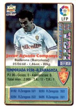 1996-97 Mundicromo Sport Las Fichas de La Liga #204 Aguado Back