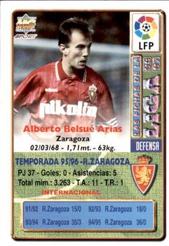 1996-97 Mundicromo Sport Las Fichas de La Liga #205 Belsue Back