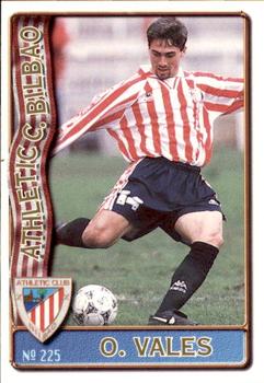 1996-97 Mundicromo Sport Las Fichas de La Liga #225 Oscar Vales Front