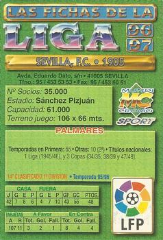 1996-97 Mundicromo Sport Las Fichas de La Liga #235 Escudo Back