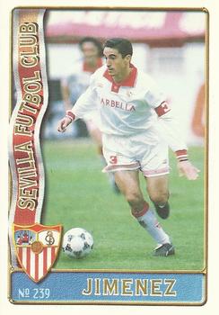 1996-97 Mundicromo Sport Las Fichas de La Liga #239 Jimenez Front