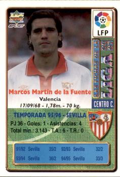 1996-97 Mundicromo Sport Las Fichas de La Liga #242 Marcos Back