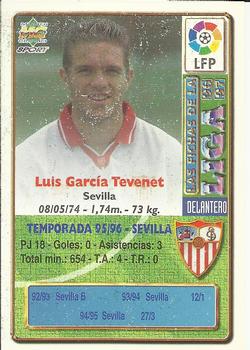 1996-97 Mundicromo Sport Las Fichas de La Liga #249 Tevenet Back
